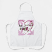 Schort voor beste mama Schattigee Moederdag cadeau (Voorkant)