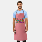 schort voor chef-kok  (Gedragen)