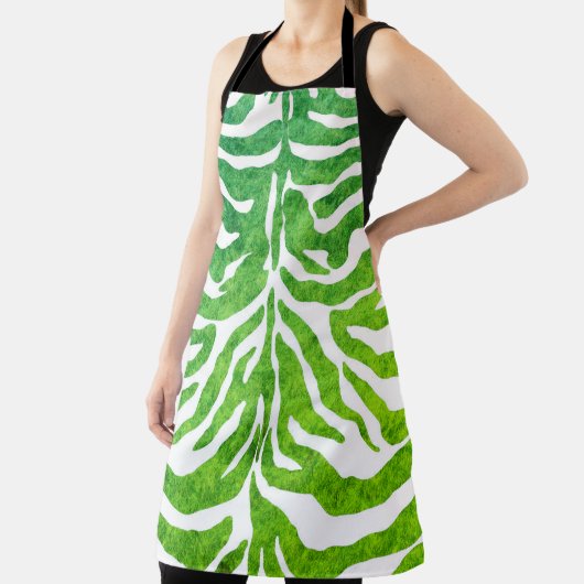 Schort voor groene zebra (Insitu)