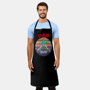 Schort voor mannen Sunset Design Black Chef Dad Sc