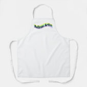 Schort voor pasteelkleuren "ballonartiest" (Voorkant)