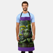 Schort voor tropisch ontwerp (Gedragen)