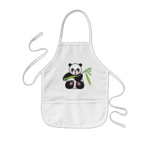Schorten. Foto Panda. Kinder Schort