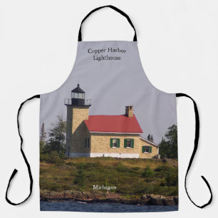 Schorten van de Copper Harbor Lighthouse