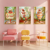 Schotel Darlings Pottery Queen Kunstprint Poster