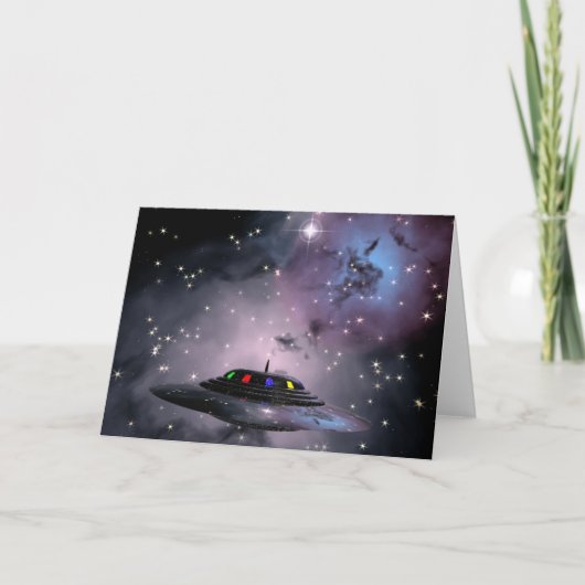 Schotel in de ruimte kaart (Voorkant)