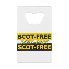 Schotelvrij Kredietkaart Flessenopener