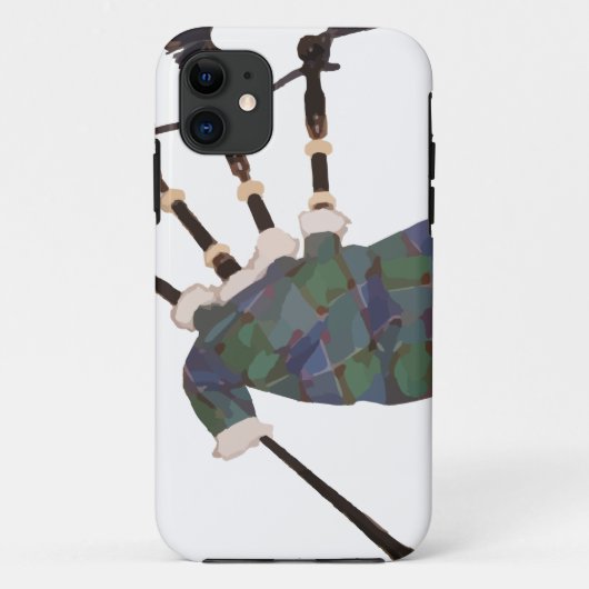 schotgele doedelpijpen Case-Mate iPhone case (Achterkant)