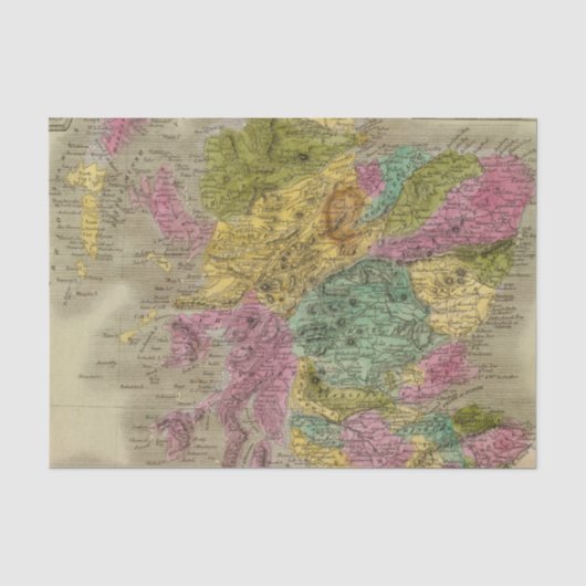 Schotland 15 tissuepapier (Voorkant)
