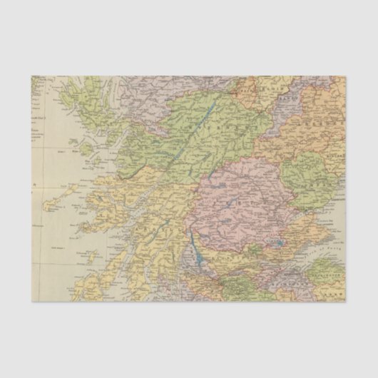 Schotland 19 tissuepapier (Voorkant)