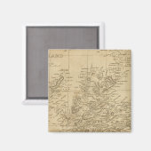 Schotland 21 magneet (Voorkant / Achterkant)