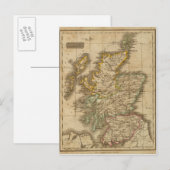 Schotland 4 briefkaart (Voorkant / Achterkant)