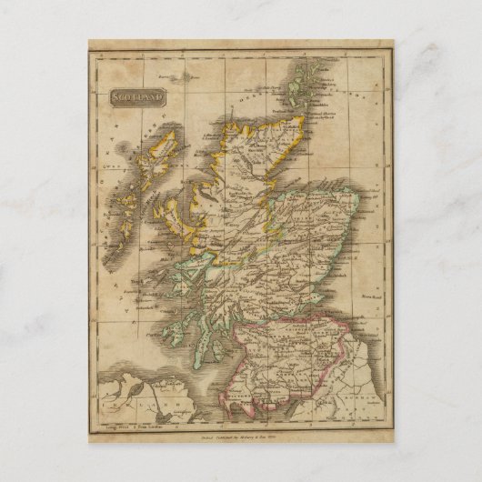 Schotland 4 briefkaart (Voorkant)