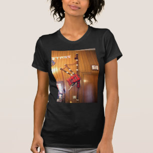 Schotland Bagpipe Tartan Musical Instrument T-shirt