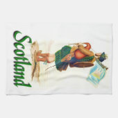 Schotland Bagpiper Theedoek (Horizontaal)