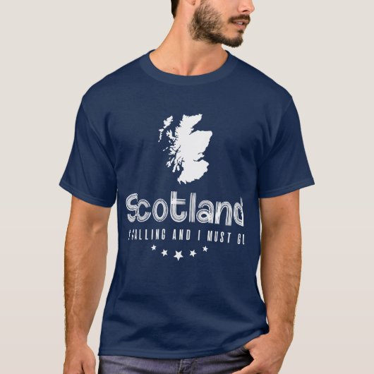 Schotland belt en ik moet naar T-shirt. T-shirt (Voorkant)