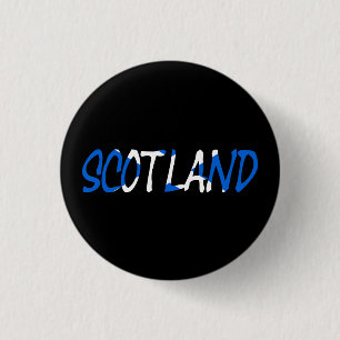 Schotland boven Schotse vlag pbcnt Ronde Button 3,2 Cm