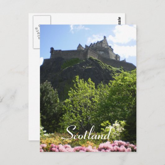 Schotland Briefkaart (Voorkant / Achterkant)