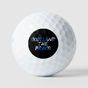 Schotland De dappere op Schotse vlag be6 gbcnt Golfballen