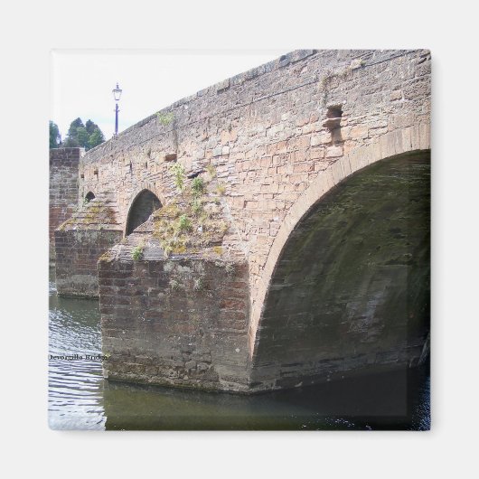 Schotland: Devorgilla Bridge, Dumfries Magneet (Voorkant)