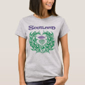 Schotland 🏴 Distel Celtic Alba T-shirt (Voorkant)