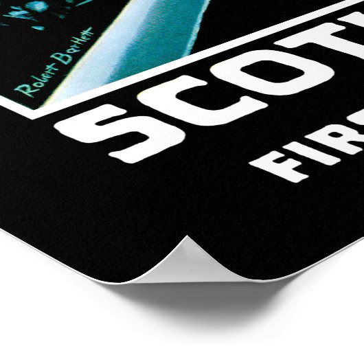 Schotland door The Night Scotsman Poster (Hoek)