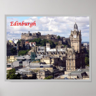 Schotland - Edinburgh - Poster