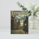 Schotland Edinburgh Reizen Briefkaart (Staand voorkant)