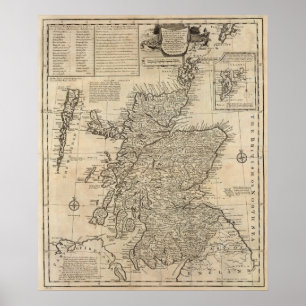 Schotland en Noord-Brittannië Poster