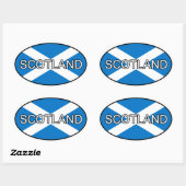Schotland Euro Sticker (Vel)