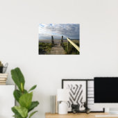 schotland Findhorn Boardwalk Poster (Thuiskantoor)