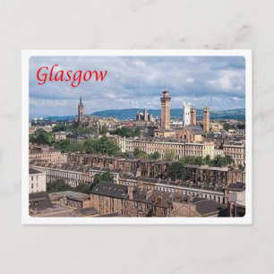 Schotland - Glasgow - Briefkaart