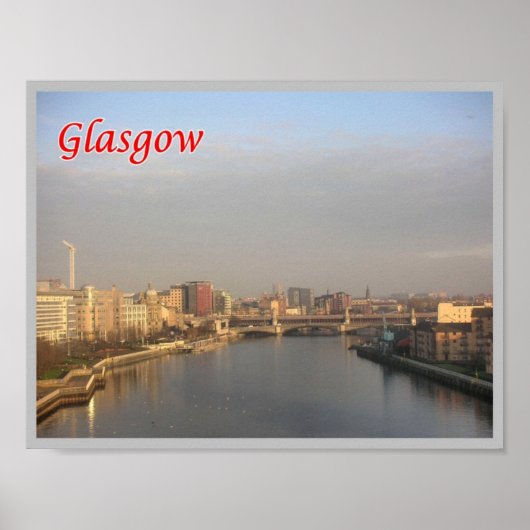 Schotland - Glasgow - Poster (Voorkant)