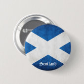 Schotland Grunge Flag Ronde Button 5,7 Cm (Voorkant /achterkant)
