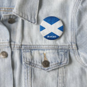 Schotland Grunge Flag Ronde Button 5,7 Cm (In situ)