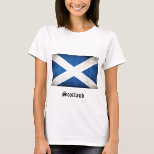 Schotland Grunge Flag T-shirt