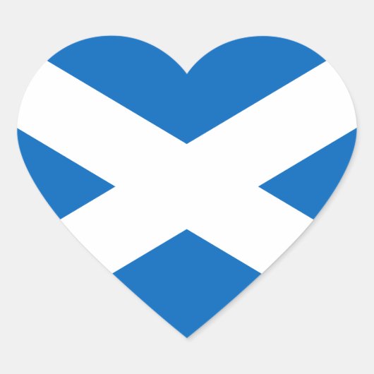 Schotland Hart Sticker (Voorkant)
