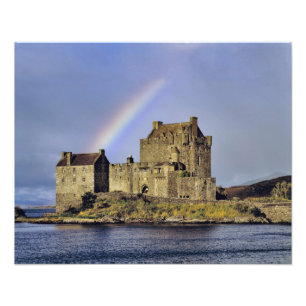 Schotland, Highland, Wester Ross, Eilean Donan 2 Foto Afdruk