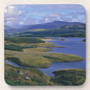 Schotland, Highland, Wester Ross, Loch Garry. Een Onderzetter