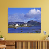 Schotland, Highland, Wester Ross, Plockton. Canvas Afdruk (Insitu (Woonkamer))