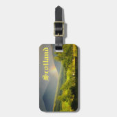 Schotland Highlands  Travel Bagagelabel (Voorkant verticaal)