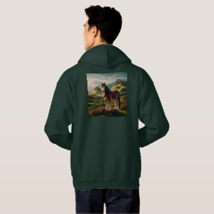 Schotland hooglanden Clydesdale paard Hoodie