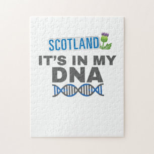 Schotland In mijn DNA Scottish Heritage Gift Legpuzzel
