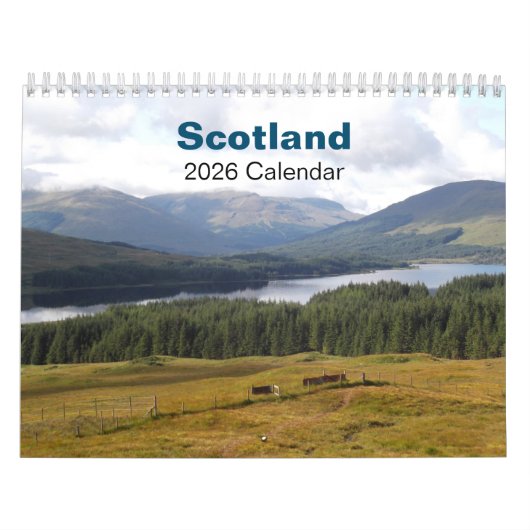 Schotland Kalender 2026 (Hoes)