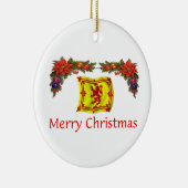 Schotland Kerstmis Keramisch Ornament (Rechts)