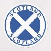 Schotland Labels (Design 1)