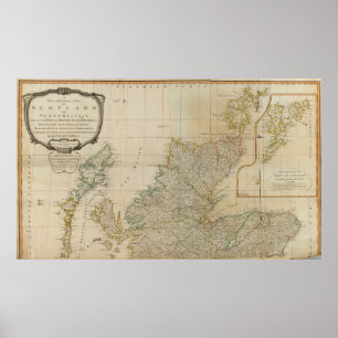 Schotland noord poster