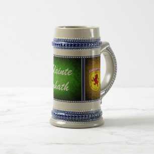 Schotland, Rampant leeuw, vlag, Slainte Mhath Bierpul