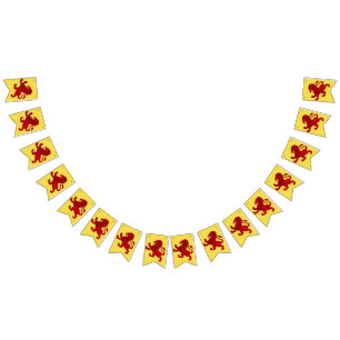 Schotland Rampant leeuwenvlag, oude leeuwenvlag Vlaggetjes