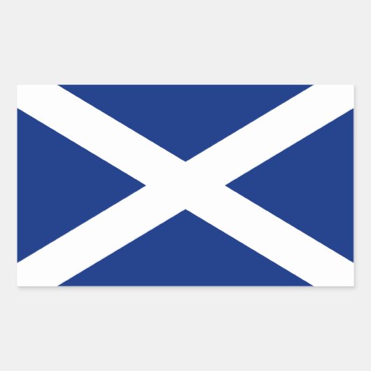 Schotland Rechthoekige Sticker (Voorkant)